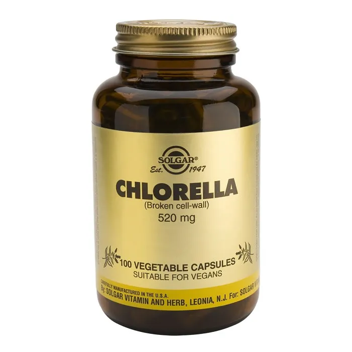 Solgar Chlorella 520 mg 100 capsule