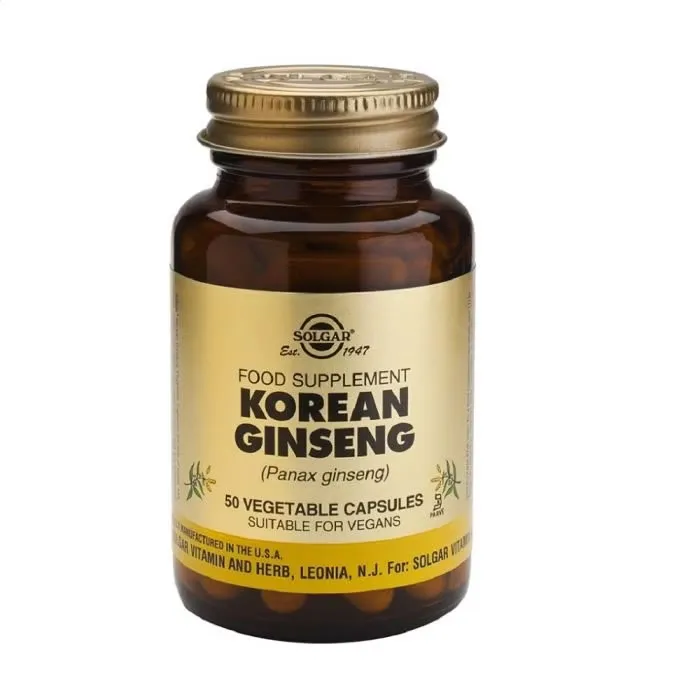 Solgar Ginseng coreano 50 capsule