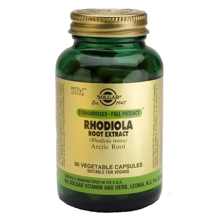 Solgar SPF Rhodiola Root 60 Capsule