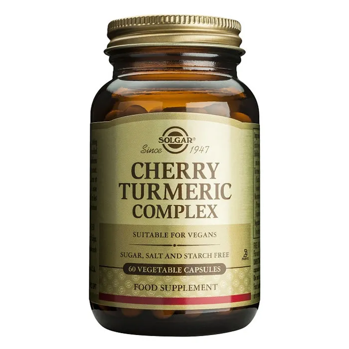 Solgar Cherry & Turmeric Complex 60 Capsule