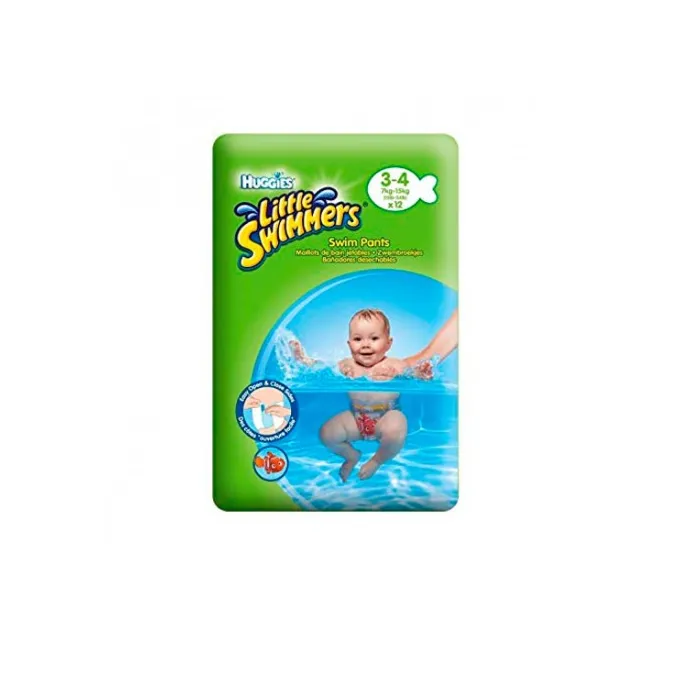Pannolini usa e getta Huggies Little Swimmers per nuoto, taglia 3-4