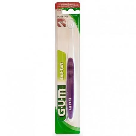 Spazzolino da denti Gum G-U-M End Tuft Brush, 308rqb, 1 pz.