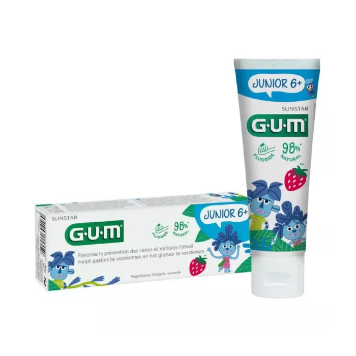 Dentifricio Gum Junior alla fragola 50 ml
