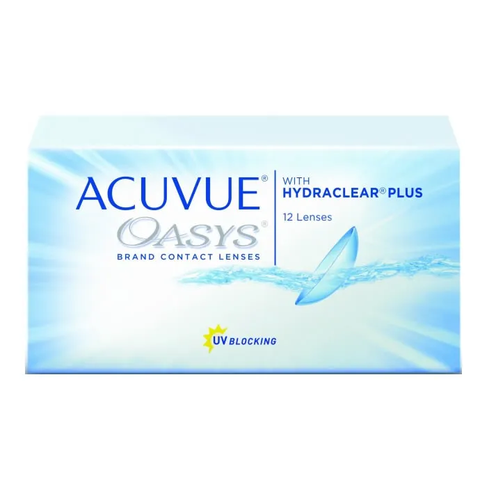 Lenti a contatto Acuvue Oasys Hydraclear, sostituzione di 2 settimane – 4,25 BC/8,4, 12 unità