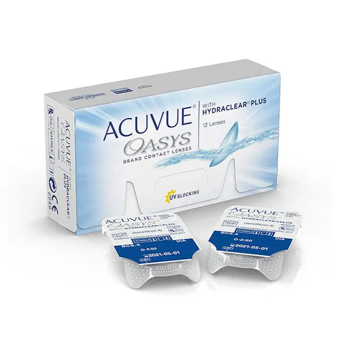 Lenti a contatto Acuvue Oasys Hydraclear -2.00 Bc/8.4 12 pezzi.