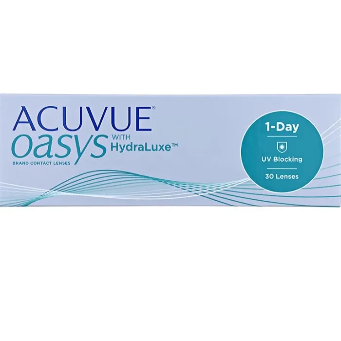 Lenti a contatto giornaliere sostitutive Acuvue Oasys Hydraluxe – 3,75 BC/8,5 30 unità