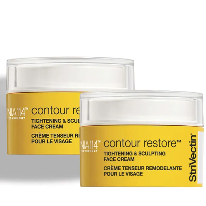 Contour Restore Tightening & Sculpting Face Cream 2x50ml