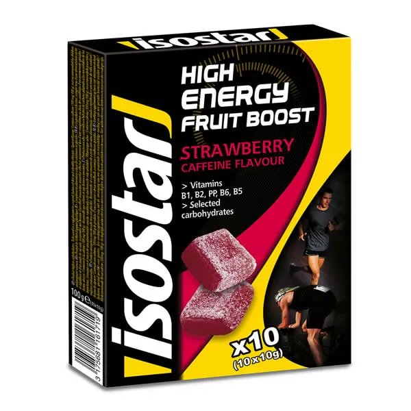 Isostar High Energy Fruit Boost x10 (10×10 g)