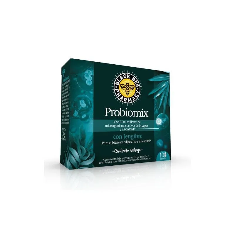 Black Bee Probiomix con zenzero 10 capsule