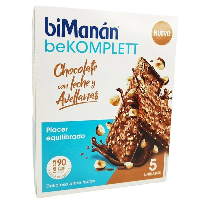 Barretta di cioccolato e nocciole BiManan 5U