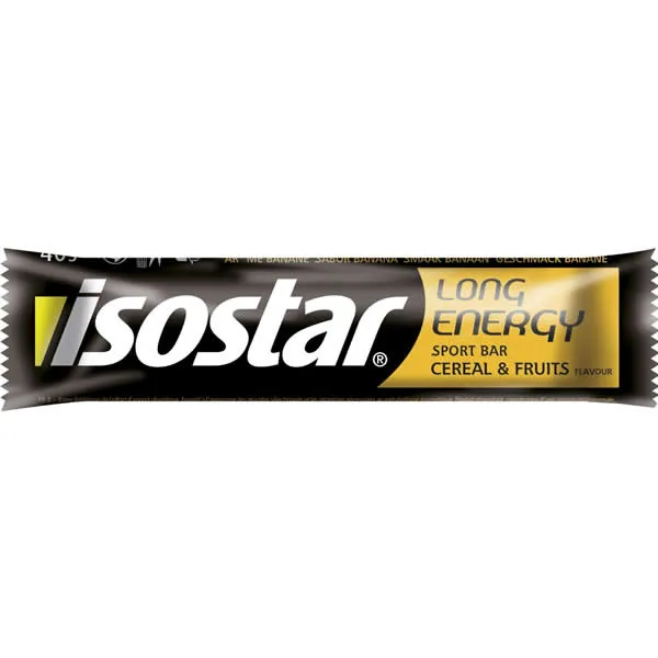Isostar Bars Barretta di cereali e frutta a lunga energia 40 g