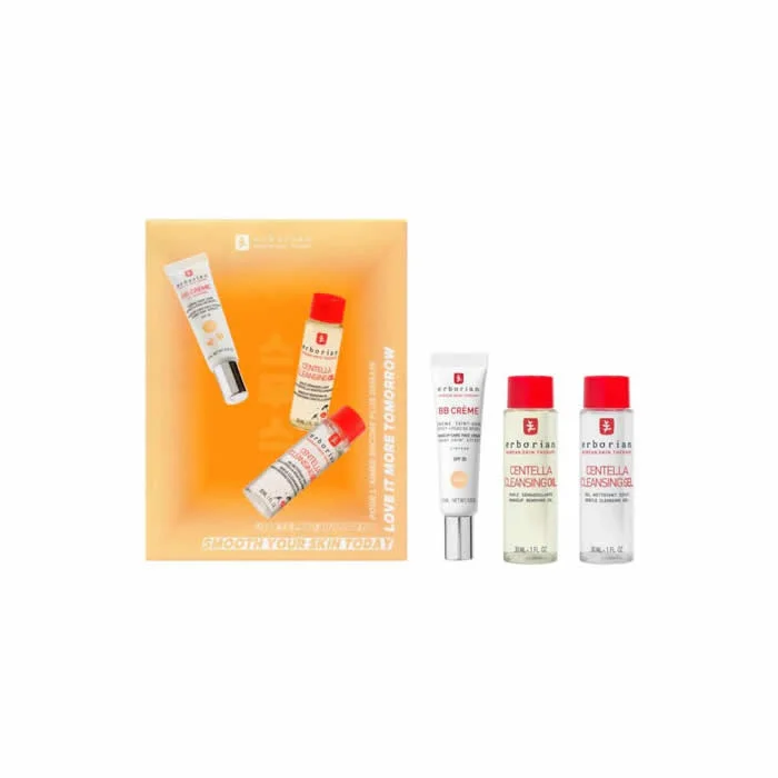 Erborian BB Crème Au Ginseng Doré Spf 20 15ml Coffret 3 Produits