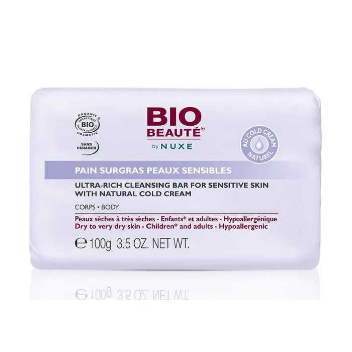 Nuxe Bio Beauté Saponetta Detergente Ultra Ricca Pelle Sensibile 100g