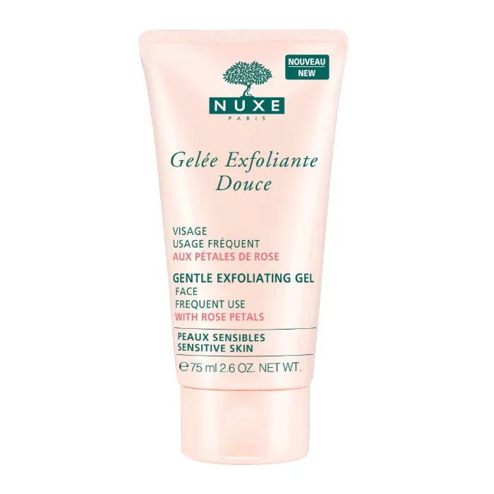 Nuxe Petales De Rose Gel Esfoliante Delicato con Petali di Rosa 75ml