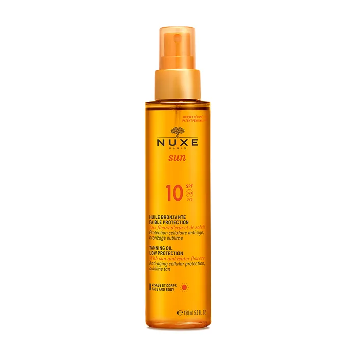 Nuxe Sun Olio Abbronzante Viso e Corpo SPF 10 150ml