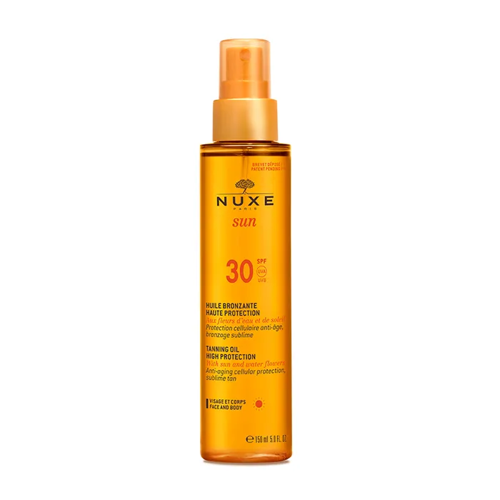 Nuxe Sun Olio Abbronzante Viso e Corpo SPF30 150ml