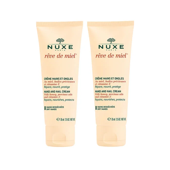 Crema mani e unghie Nuxe Rêve De Miel 2x50ml