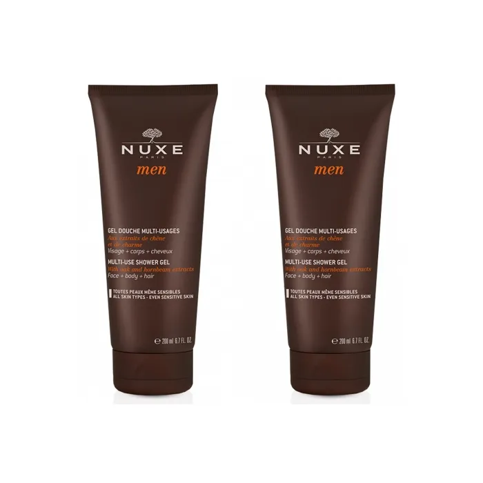 Nuxe Men Gel Doccia Multiuso 2x200ml