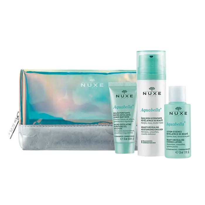 Nuxe Aquabella Beauty Revealing Essence Lozione 35ml Set 3 pezzi