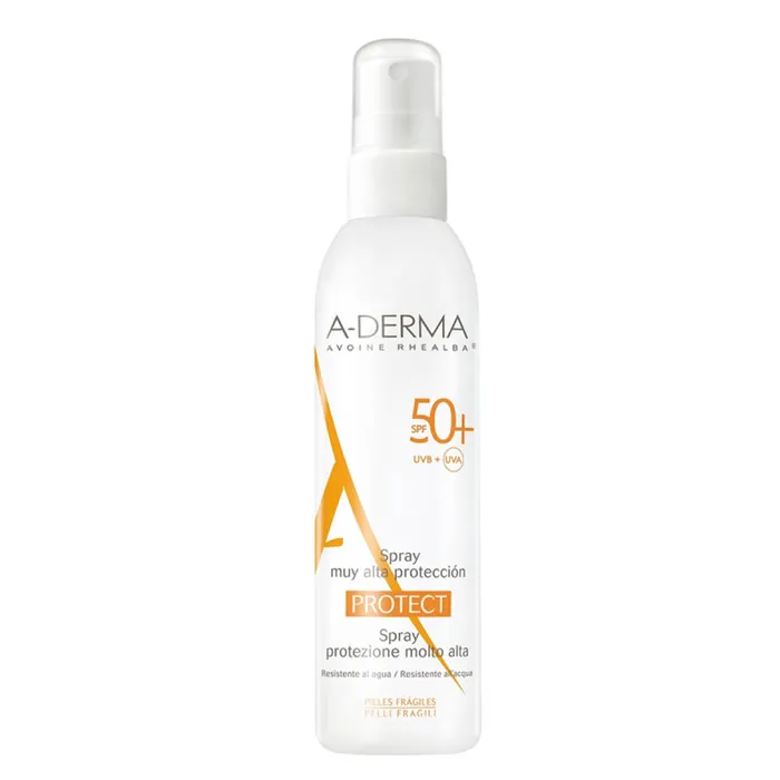 Aderma Protect Spray Protezione Molto Alta SPF 50+ 200ml