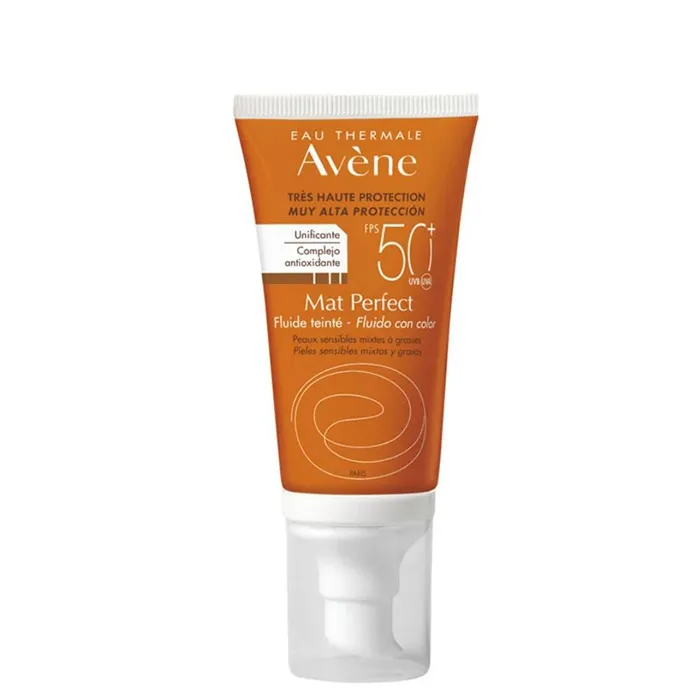 Avéne Mat Perfect Fluid 50+ Con Colore 50 ml