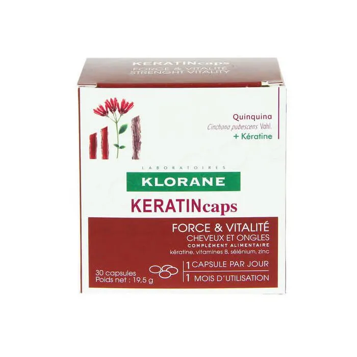Klorane Keratin Caps 30 Capsule