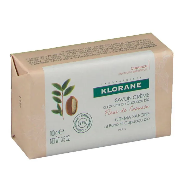 Klorane Sapone Crema ai Fiori di Cupuaçu 100g
