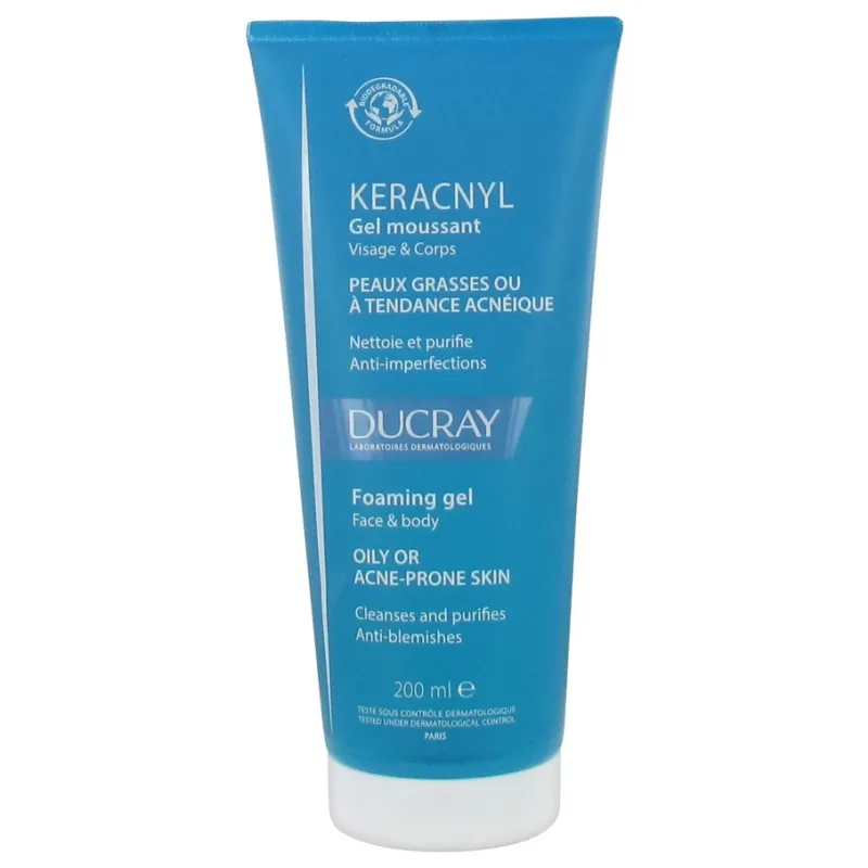 Ducray Keracnyl Gel Detergente 200ml
