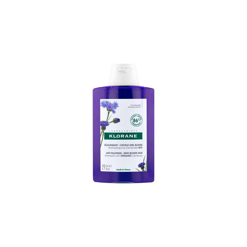 Klorane Shampoo Riflessante con Estratto di Centaurea 200ml