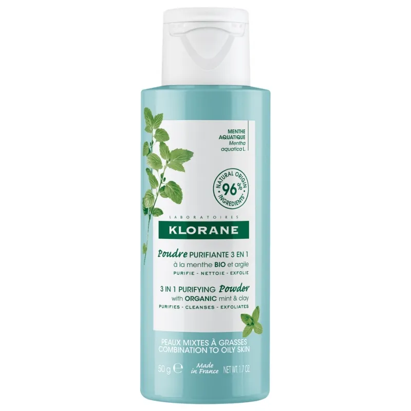 Klorane Polvere Detergente Purificante Biologica 50g