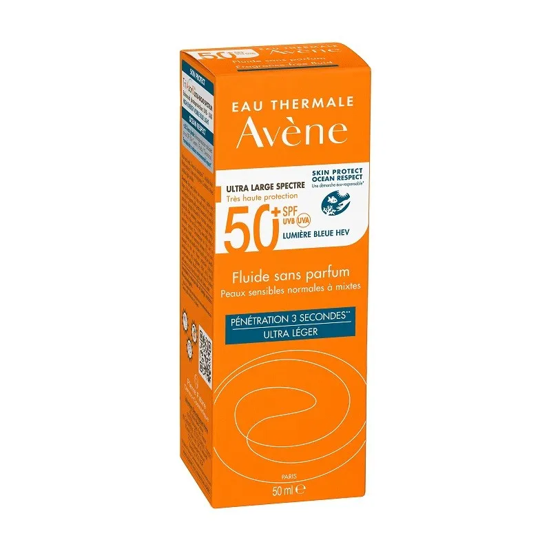 Avène Fluido Senza Profumo SPF 50+ 50 ml