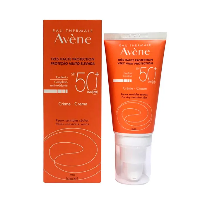 Avéne Crema Viso SPF50+ Pelle Secca e Sensibile 50 ml