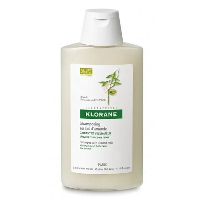 Klorane Shampoo volumizzante al latte di mandorla 400 ml