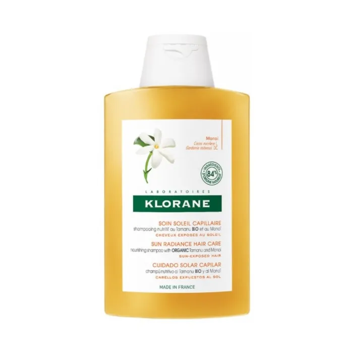Klorane Shampoo Nutriente al Monoï e Tamanu Bio 200ml