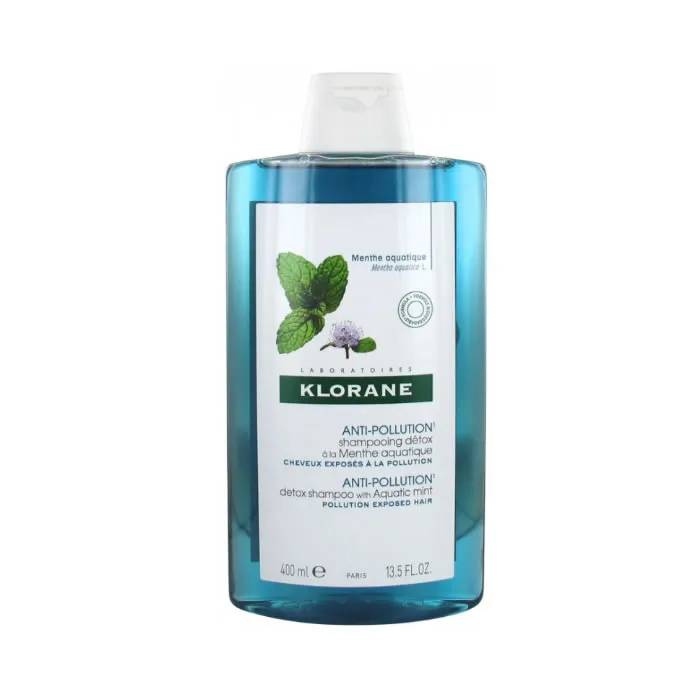 Klorane Aquatic Mint Detoxifying Shampoo 400ml Klorane Aquatic Mint Detoxifying Shampoo 400ml