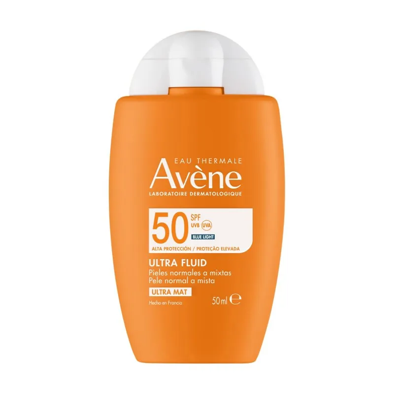 Avène Ultra Mat Fluid Fotoprotector Spf50+ 50 ml