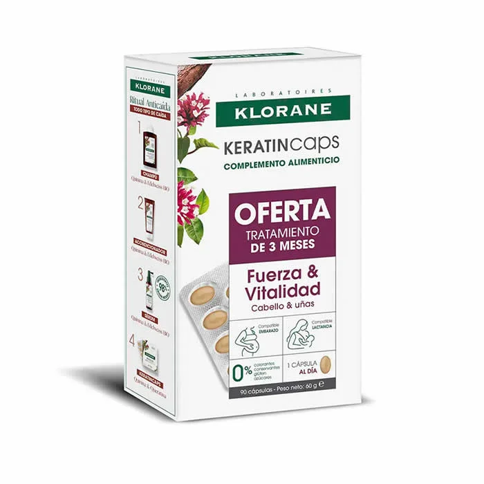 KeratinCaps Force et Vitalité 3x30 Gélule
