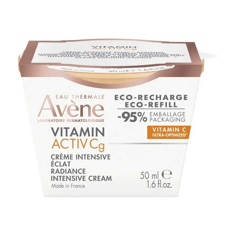 Avène Vitamin Activ Cg Crema Illuminante Intensiva Ricarica 50 ml