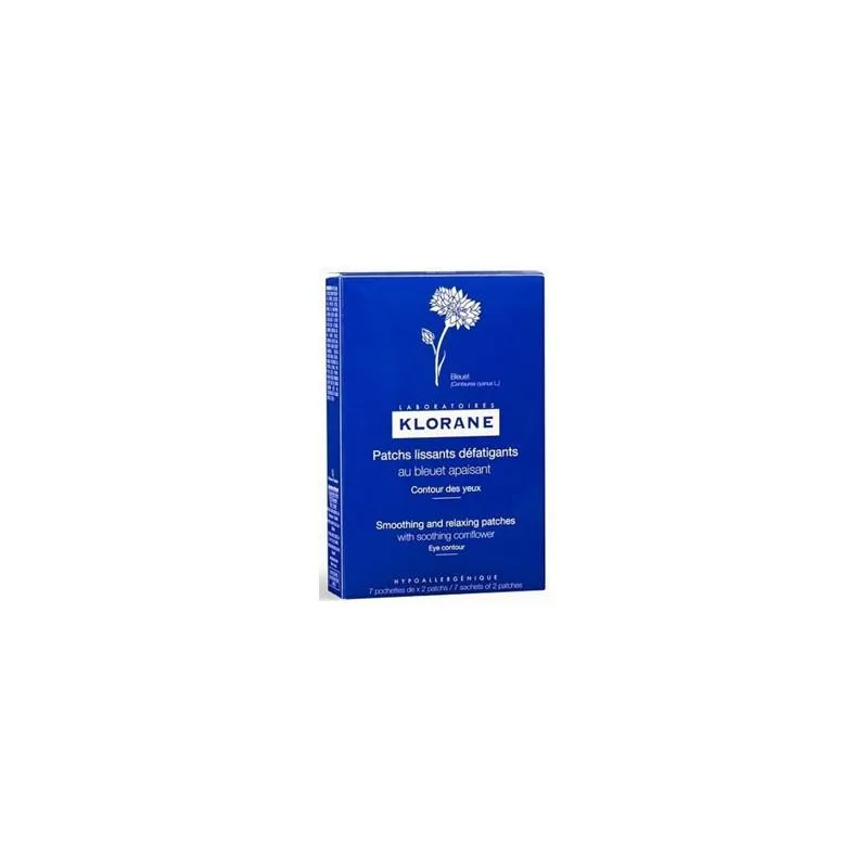 Cerotti Rilassanti Klorane Borse e Occhiaie, 14 cerotti