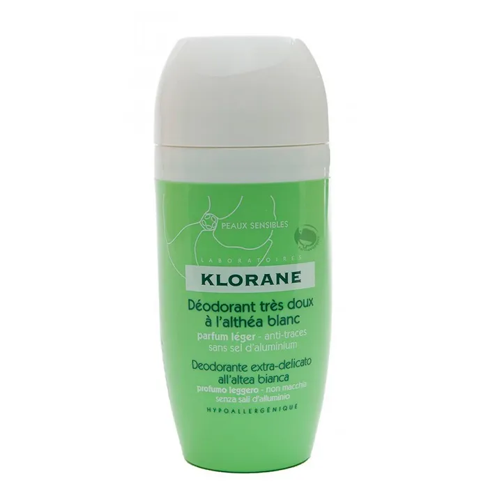 Deodorante roll-on bianco Klorane Altea 40 ml