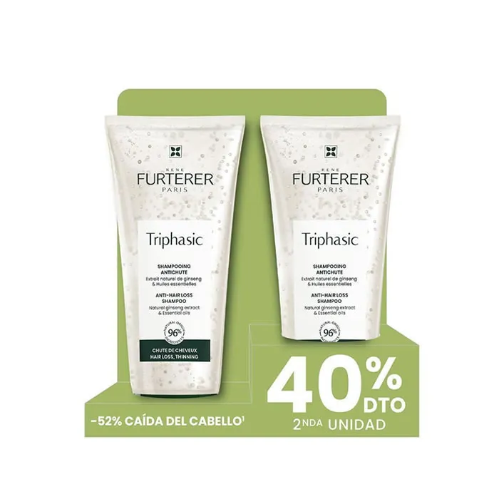 René Furterer Shampoo trifasico anticaduta 2x200ml