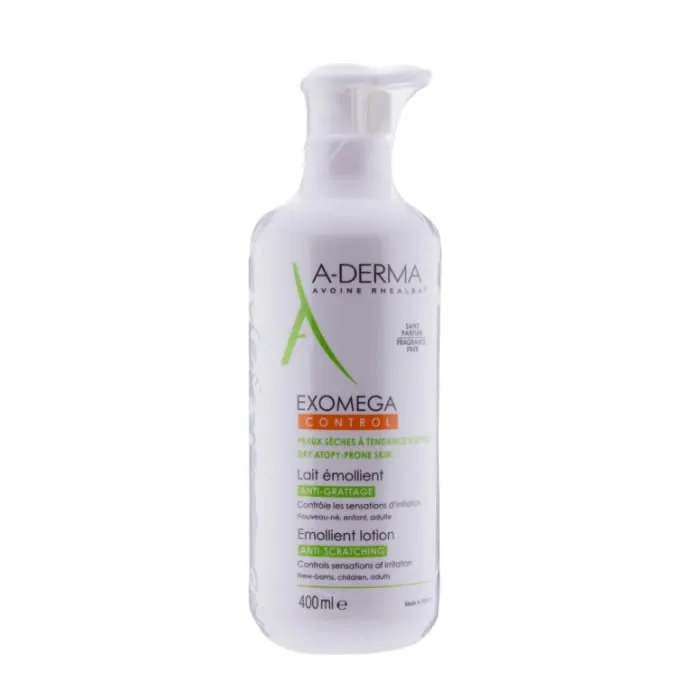 A-Derma Exomega Control Lozione Pelle Secca 400ml