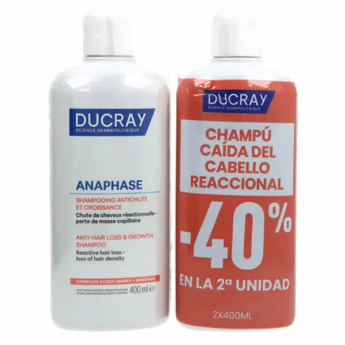 Shampooing Antichute Et Croissance 2x 400 ml