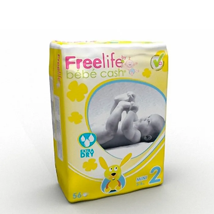 Pannolini Freelife Bebe Cash 2 Mini 3-6Kg 56U