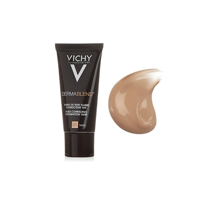 Vichy Dermablend Fondotinta Correttivo 16h 25 Nude 30ml