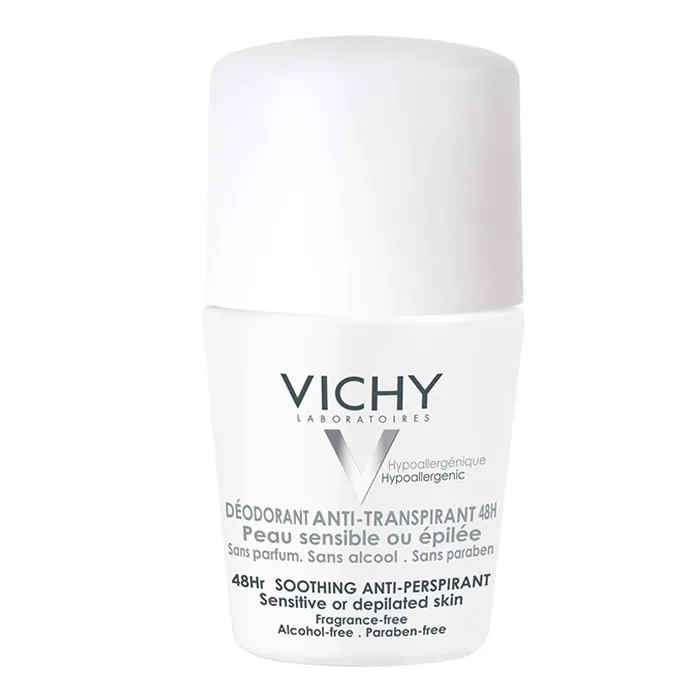 Vichy Deodorante Antitraspirante Roll On 48h Pelle Sensibile 50 ml
