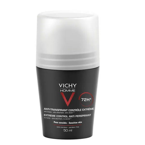 Vichy Homme Antitraspirante Roll-On Intenso 50 ml