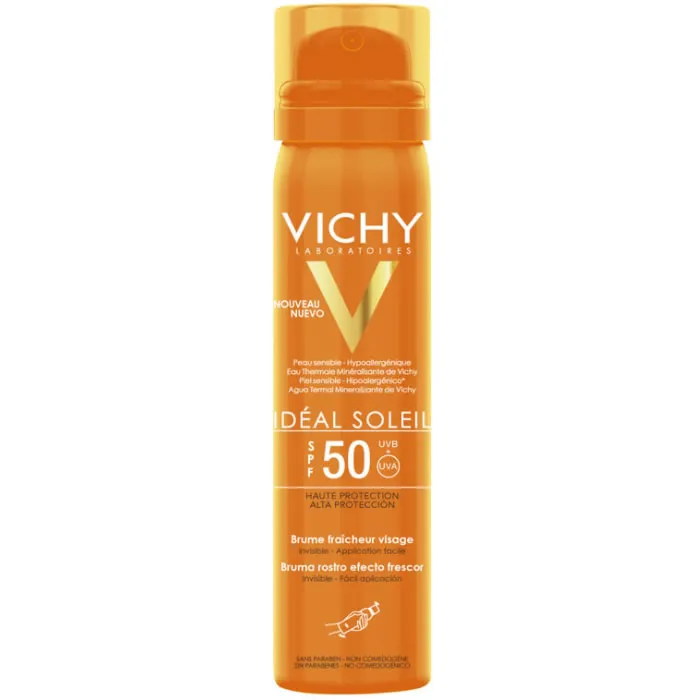 Vichy Idéal Soleil Freschezza viso nebbia SPF 50 75ml