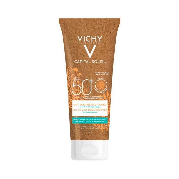 Vichy Capital Soleil Latte solare ecologico SPF50 200 ml