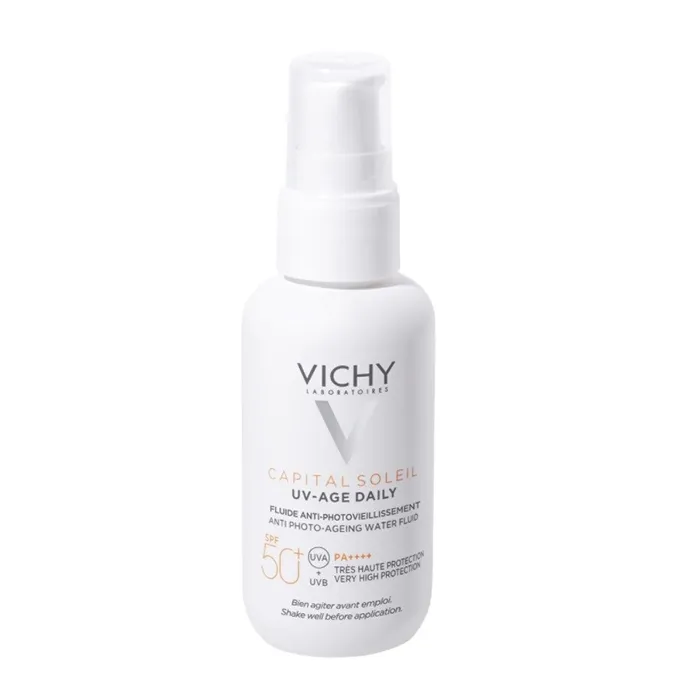 Vichy Capital Soleil Uv-Age Daily SPF50+ Acqua Fluida Anti-Fotoinvecchiamento 40ml